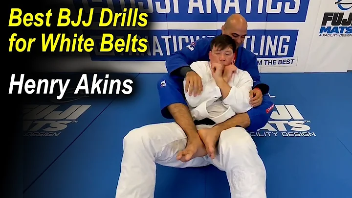 3 BEST BJJ Drills for White Belts - Henry Akins