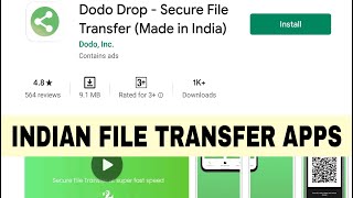 File Sharing के लिए आया धासू Indian Apps चाइनीस Apps से बेहतर स्पीड Made In India File Transfer App screenshot 3