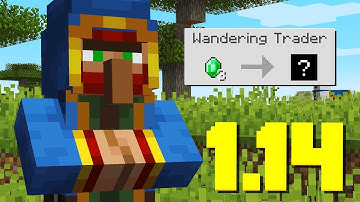 The NEW Wandering Trader... (Minecraft 1.14 Snapshot Update 19w05a)
