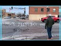 Crossing a Busy Street at a Controlled Intersection with a White Cane | Blind Travel