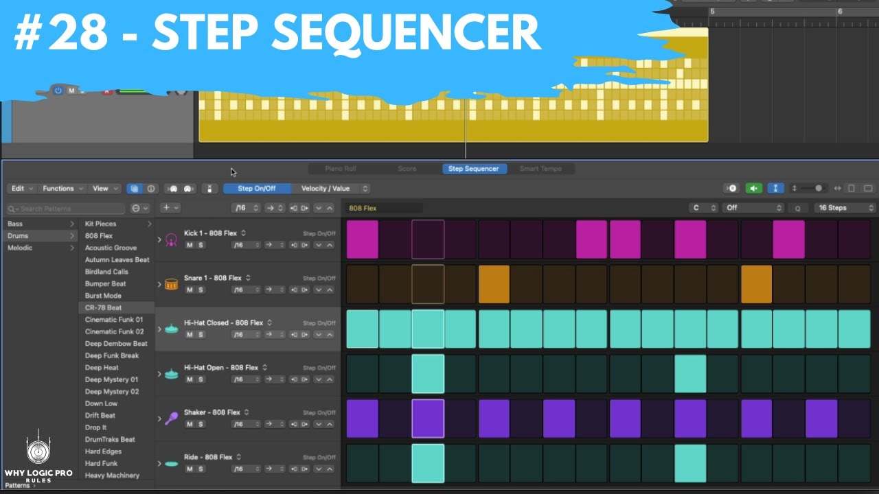 28 - Step Sequencer For Maximum Songwriting Fun