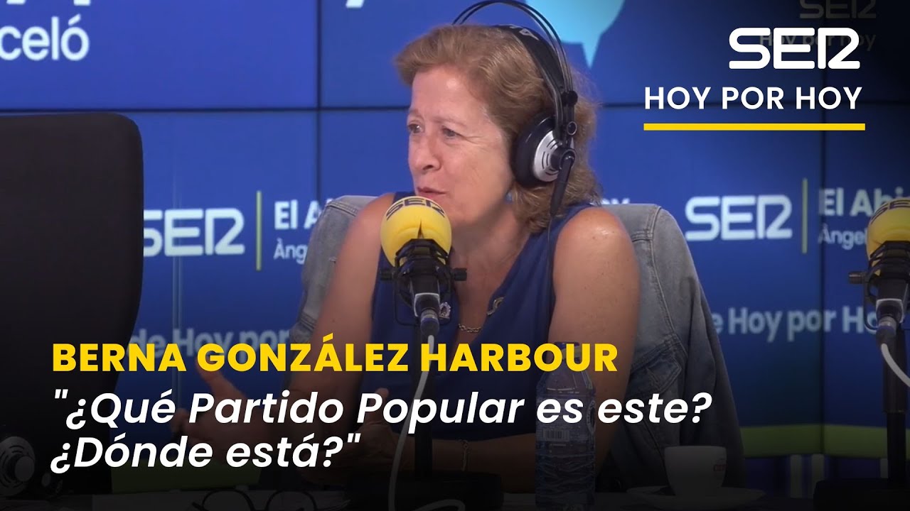 Berna González Harbour, sobre el discurso del PP: "Vox le está comiendo los votos, y no me extraña"