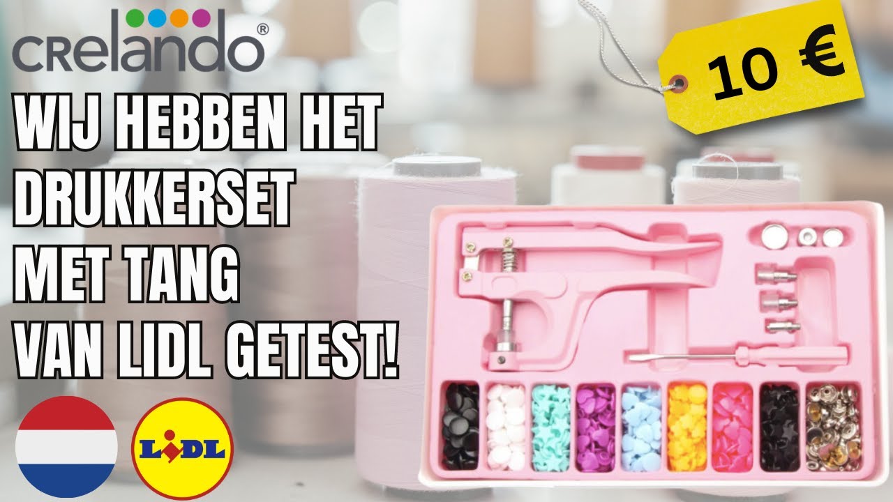 DRUCKKNOPF-SET MIT ZANGE CRELANDO DEUTSCHLAND DEUTSCH LIDL