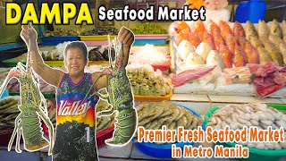 Excellent range of FRESH SEAFOOD in Metro Manila | DAMPA Seaside Market | PASAY CITY | Philippines |