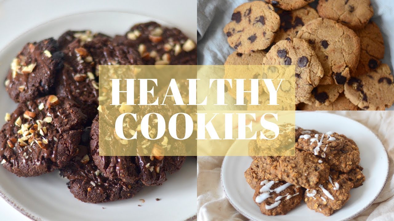 HEALTHY COOKIES | 3 Vegan Recipes | Charlotte K.