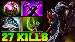 27 Kills QOP Dota 2 Mid - Best Queen Of Pain Dota 2 Pro Gameplay Guide Build 7.35