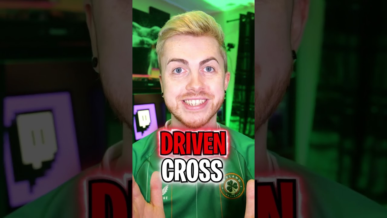 DRIVEN CROSS IN FC 24!🎯