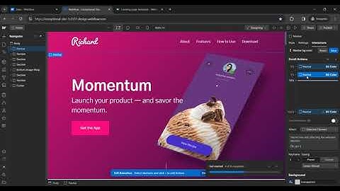 How to Change Background Color of Navbar on Scroll in Webflow