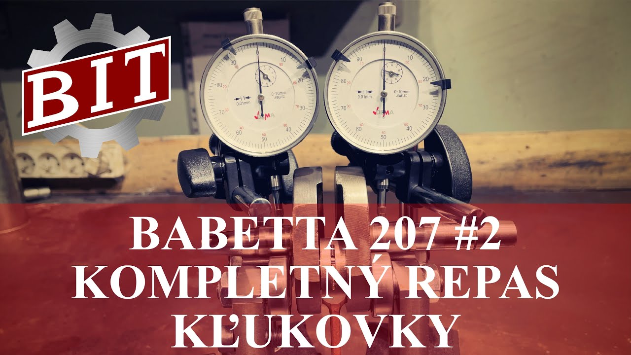 Babetta 207 #2 Kompletný repas kľukovky