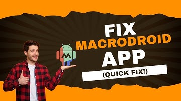 How to fix MacroDroid disabled - Fix MacroDroid App Not working or opening! (2025)
