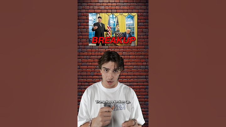HUGE ELON TRUMP BREAKUP