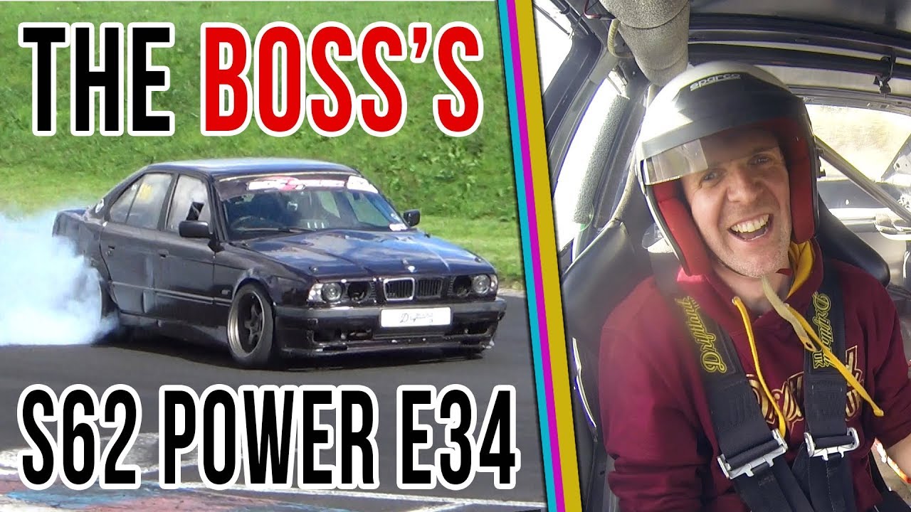 OUTRAGEOUS S62 Power BMW E34 M5 - Drift My Ride Ep 38