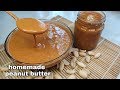 HOMEMADE PEANUT BUTTER USING BLENDER