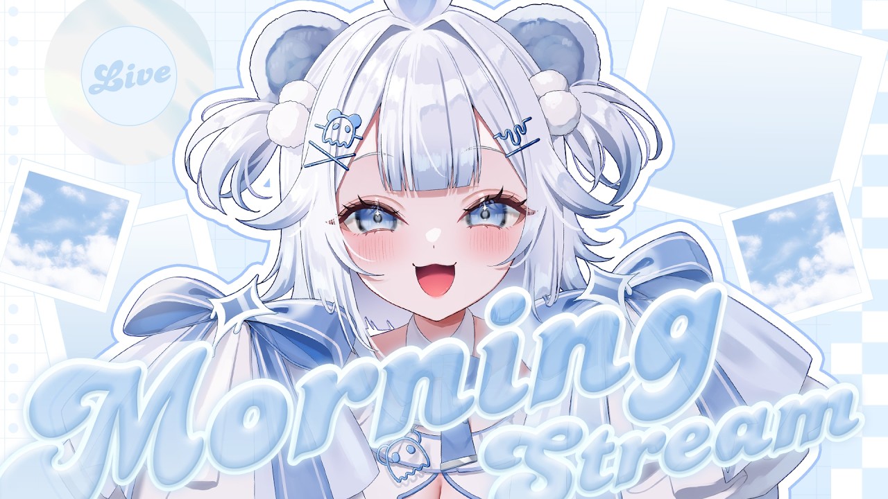 【#朝活   】たっくさんの初見さんと出会いたい！おはよう50耐久！【幽灯むち子/#新人vtuber 】