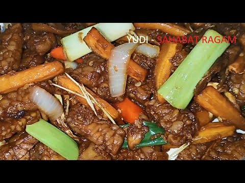 Resep Tempe Wortel Kecap