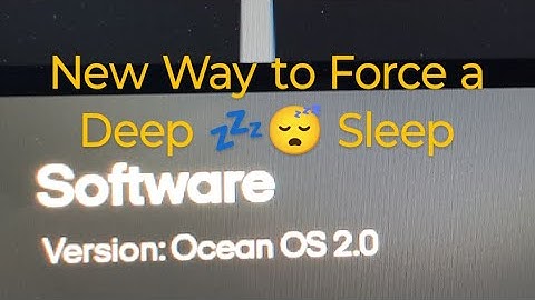Fisker Ocean #FSR 2.0 Deep Sleep 😴. Do you know how after 2.0? I