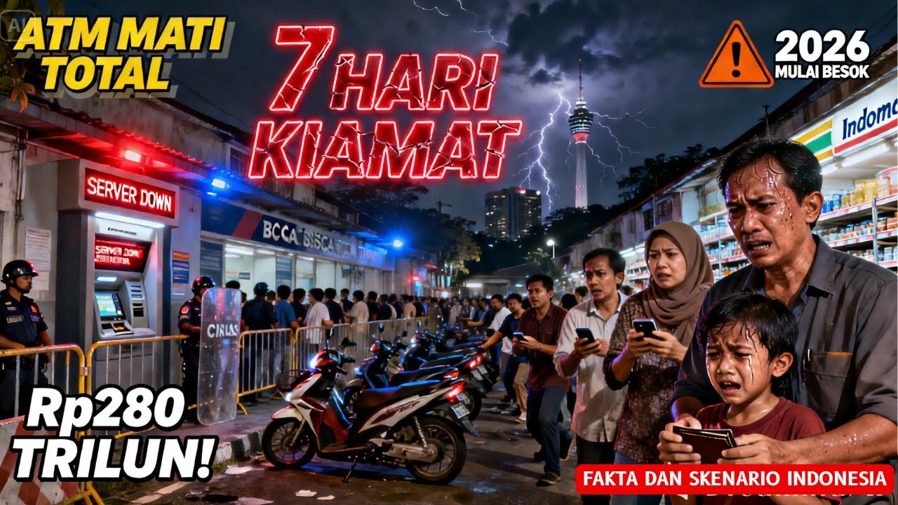 😱 Fakta Ancaman Serangan Siber: Bagaimana Jika Sistem Bank & E-Wallet Down 7 Hari?