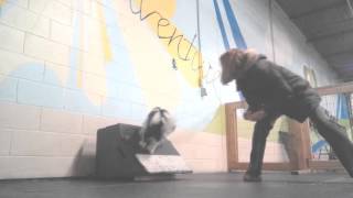 Tricky retraining on the flyball box
