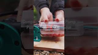 Turn YOUR drill into a liquid-moving machine #diytools #diyprojects #gardentools