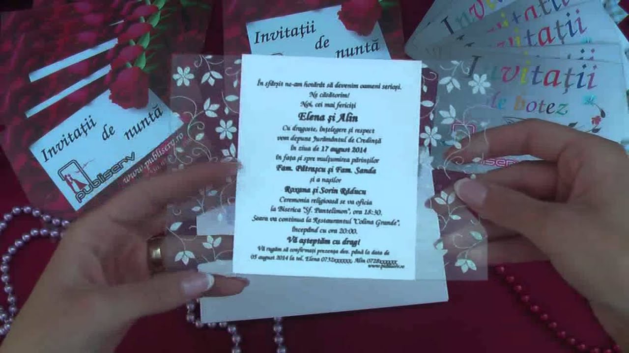 Invitatii De Nunta Cu Flori Elegante De Logodna 492 Code Www