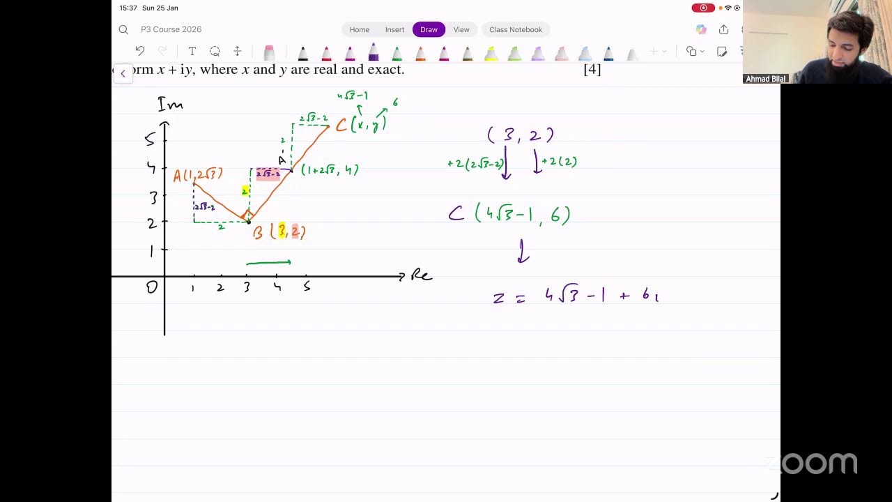 P3 Complex Numbers | Past Paper Questions | AL P3 Course 2026