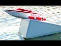 RC ADVENTURES - Home-made River Jump & RC JET Boats
