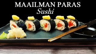 MAAILMAN paras Sushi 🍣🍣🍣