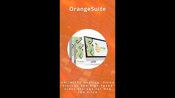 OrangeSuite Unlimited Hosting, Cloud Storage & More #shorts