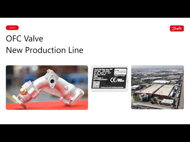 Danfoss Opens Oil-Free Check Valve Production Line in MX | Powering the future Data Center Cooling