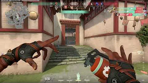 RAZE PISTOL ROUND ACE #valorant #diamond #razemain #shorts