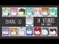 【AMONG US】 14 SUS VTUBER AND 1 MUSE ID'S BOSS✨ YOU SUS!!!