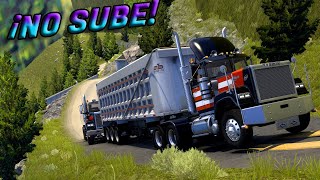 ¡RUTA EXTREMA NOS QUEDAMOS SIN DIRECCION Y NO SUBE! / American Truck Simulator