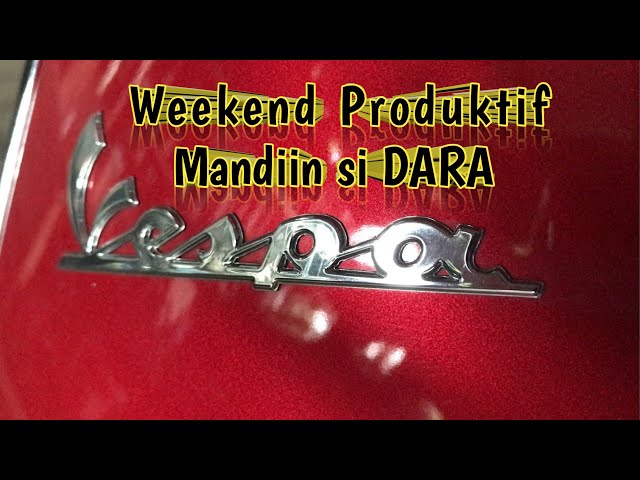 Cara Cuci Vespa - MANDIIN DARA SAMPAI GLOWING #cucimotorvespa #caracucivespa #cucivespatanpasentuh class=