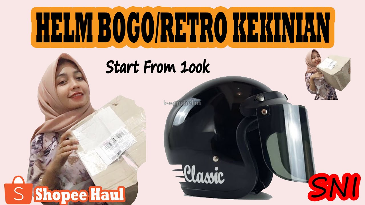 SHOPEE HAUL HELM BOGO/RETRO KEKINIAN 