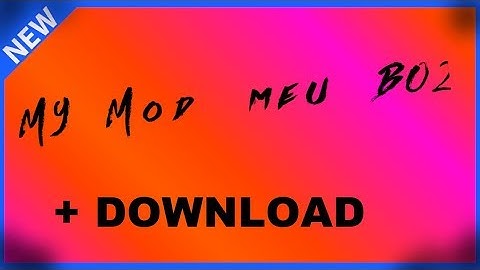 My First Bo2 Mod Menu caled MuT3 Modz V1 + download