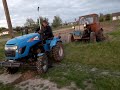 Мототрактор 4×4  спасаю дракона