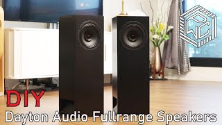 Dayton audio PS1808 풀레인지 스피커 / Fullrange Speaker Build