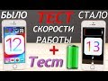 Сравнение работы iPhone SE на iOS 13 и iOS 12 + ТЕСТ БАТАРЕИ