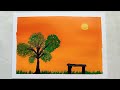 Acrylic painting for beginners | How to make a beautiful painting |Beautiful drawing with watercolor