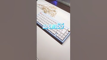 thocky zoom65 #asmr #keyboard #cute #shorts #mechanicalkeyboard