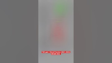 TDC part-1 Result Session 2021-2024, FOR-BRABU Muz