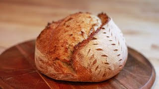You'll NEVER Buy Bread Again After This 50/50 Sourdough Recipe!