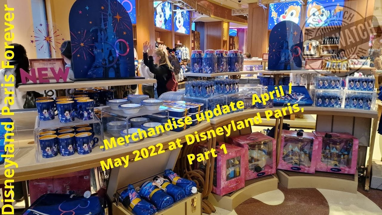 🛍HUGE New! Merchandise update April / May 2022 at Disneyland Paris With Prices, Part 1