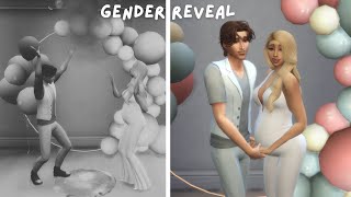Our baby's gender reveal! | The Sims 4