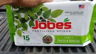 Jobes fertilizer spike product review