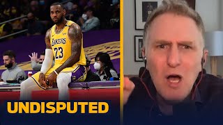 LeBron looked disinterested \& disengaged in Round 1 loss to Suns — Rapaport | NBA | UNDISPUTED