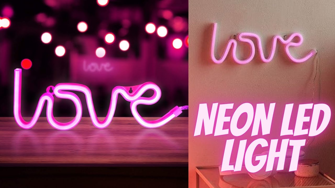 Love Sign Neon Led Light – Giftastic.In