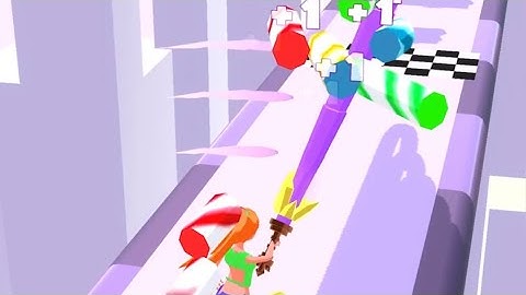 Slice Master 3D Level 1, iPhone XS Max Gameplay