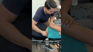 Chiro Student has INSANELY LOUD #cracks #chiropractictreatment #chiropracticadjustment