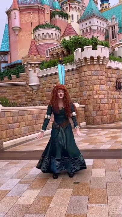 Princess Merida is dancing by Princess Merida Adventures
